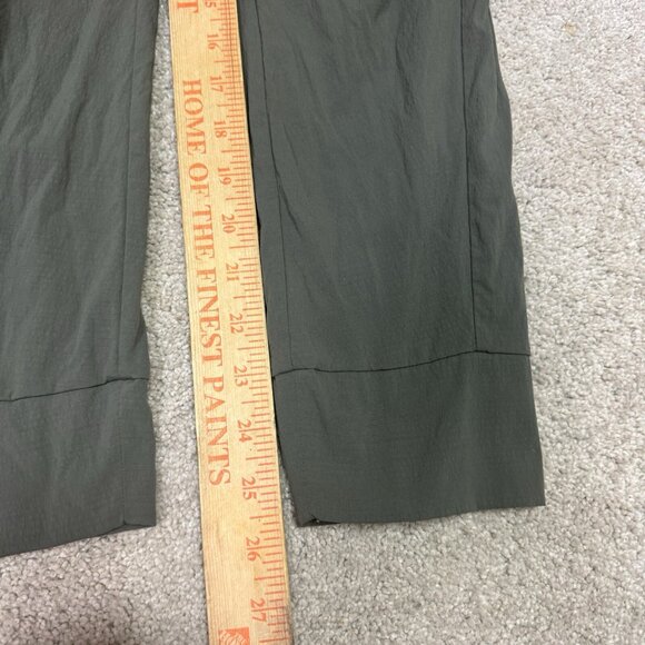 Athleta Trekkie North Jogger Women’s Green Elastic Waist Drawstring Pockets Sz 2 - Picture 4 of 11